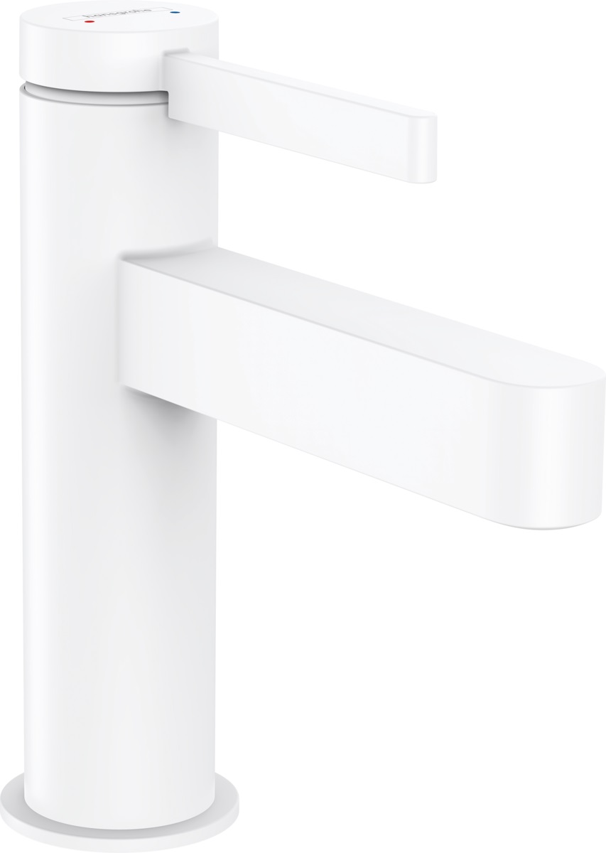 Hansgrohe Finoris bateria umywalkowa stojąca EcoSmart biały mat 76010700