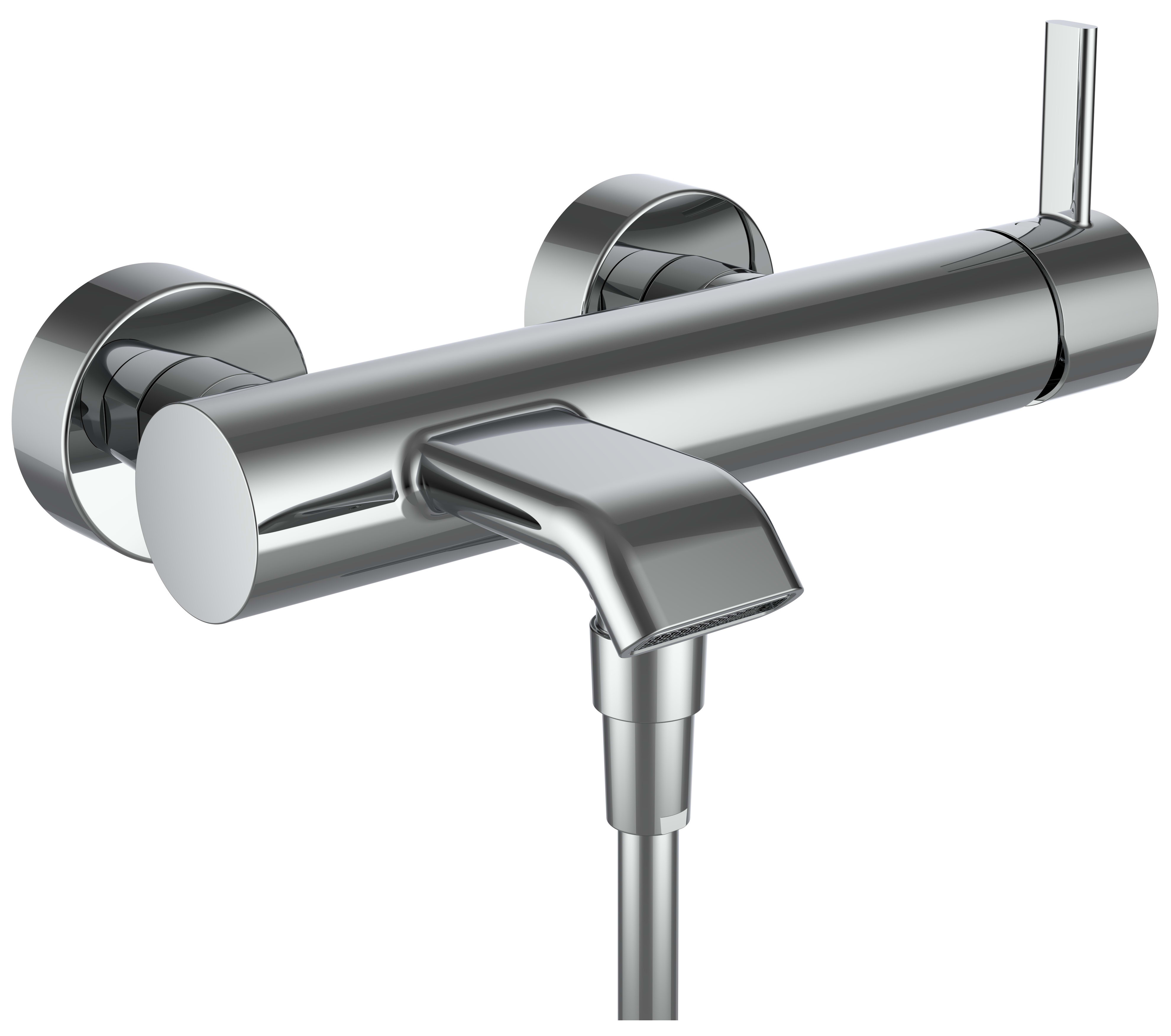 Laufen Meda bateria wannowo-prysznicowa ścienna chrom HF506660100600