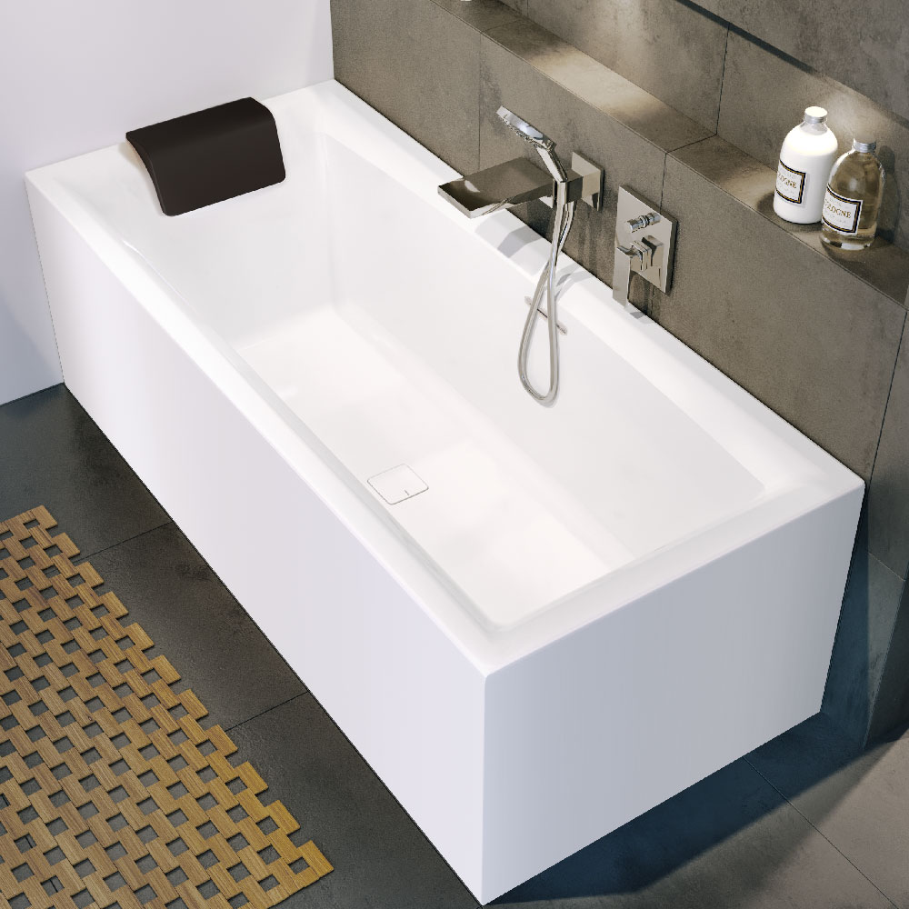 Riho Still Square Plug&Play wanna prostokątna 180x80 cm narożna prawa biały błyszczący B099030005