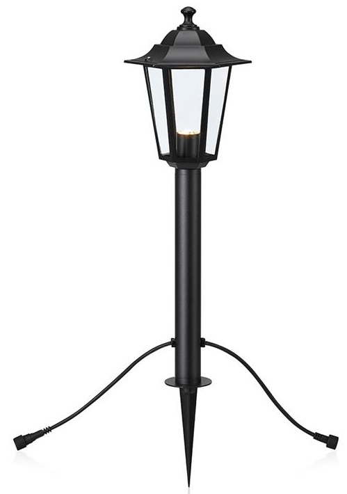 Markslöjd Garden 24 lampa stojąca zewnętrzna 1x3W czarna 107991
