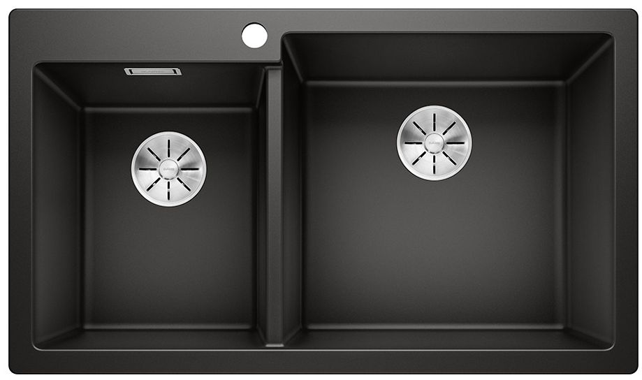 Blanco Pleon 9 zlewozmywak 86x50 cm z Silgranit PuraDur czarny 525958