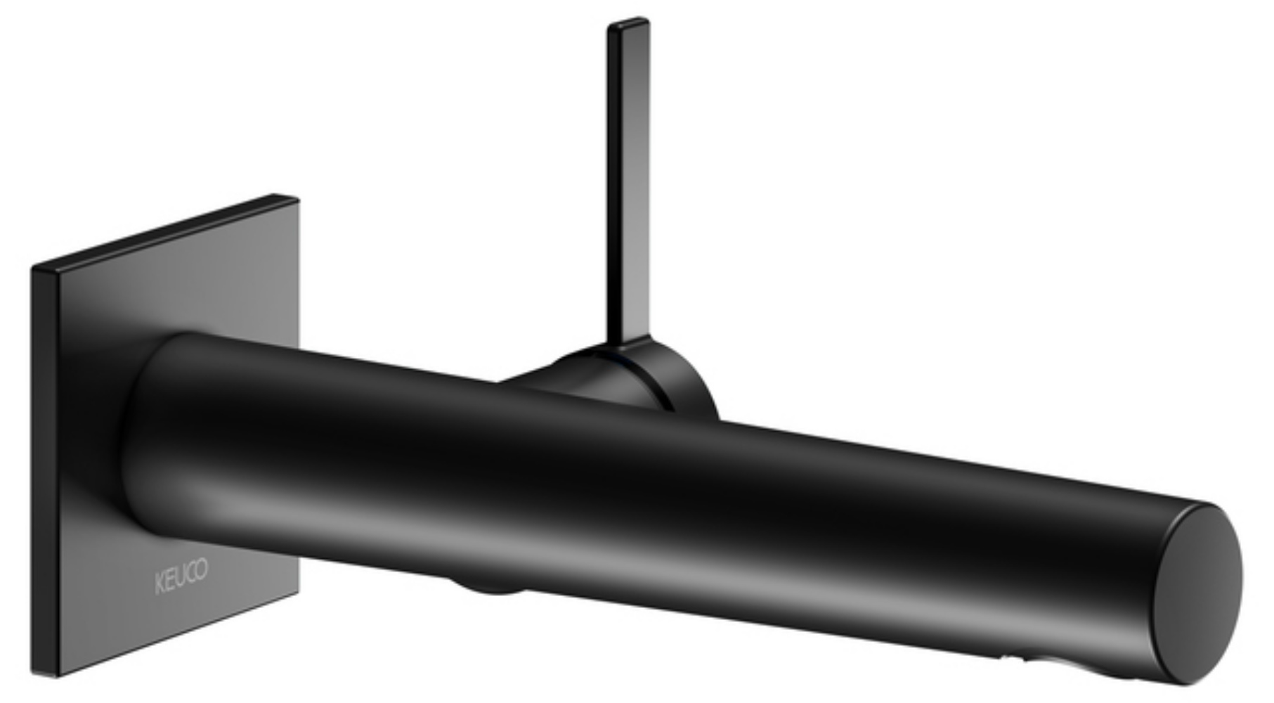 Keuco IXMO Pure bateria umywalkowa podtynkowa czarny mat 59516371102
