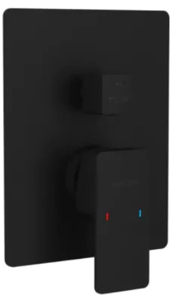 Excellent Keria bateria wannowo-prysznicowa podtynkowa czarna AREX.2047BL