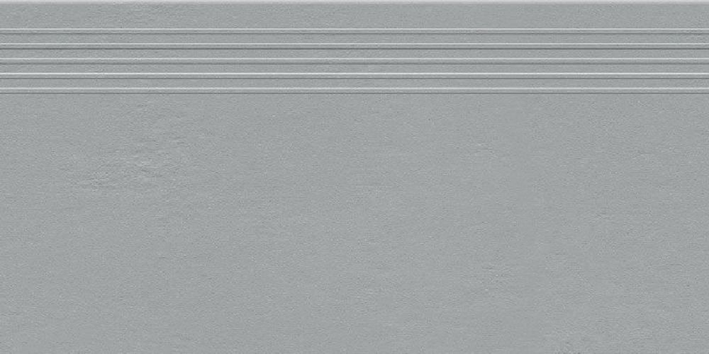 Tubądzin Industrio stopnica 59,8x29,8 cm szara