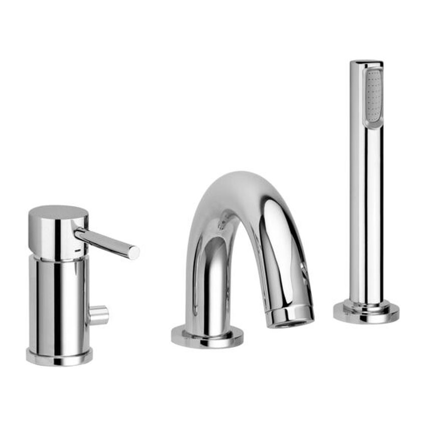 Paffoni Stick bateria wannowo-prysznicowa 3-otworowa chrom SK040LCR