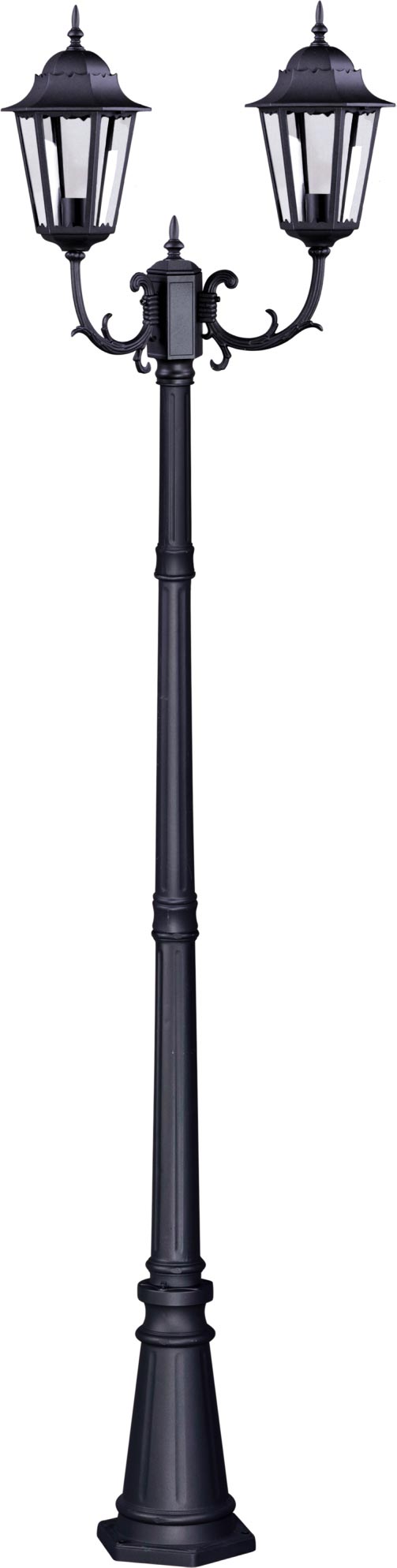 Kaja Lozana lampa stojąca zewnętrzna 2x60W czarna K-7006A2/2CZARNY