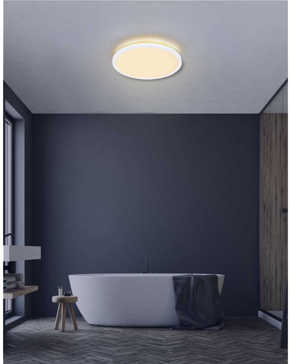 Globo Lighting Sapana plafon 1x24W LED biały/satynowy 41562-24W - Wysyłka w 24h