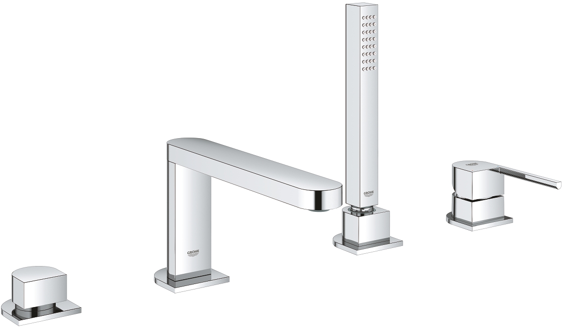 Grohe Plus bateria wannowo-prysznicowa 4-otworowa chrom 29307003