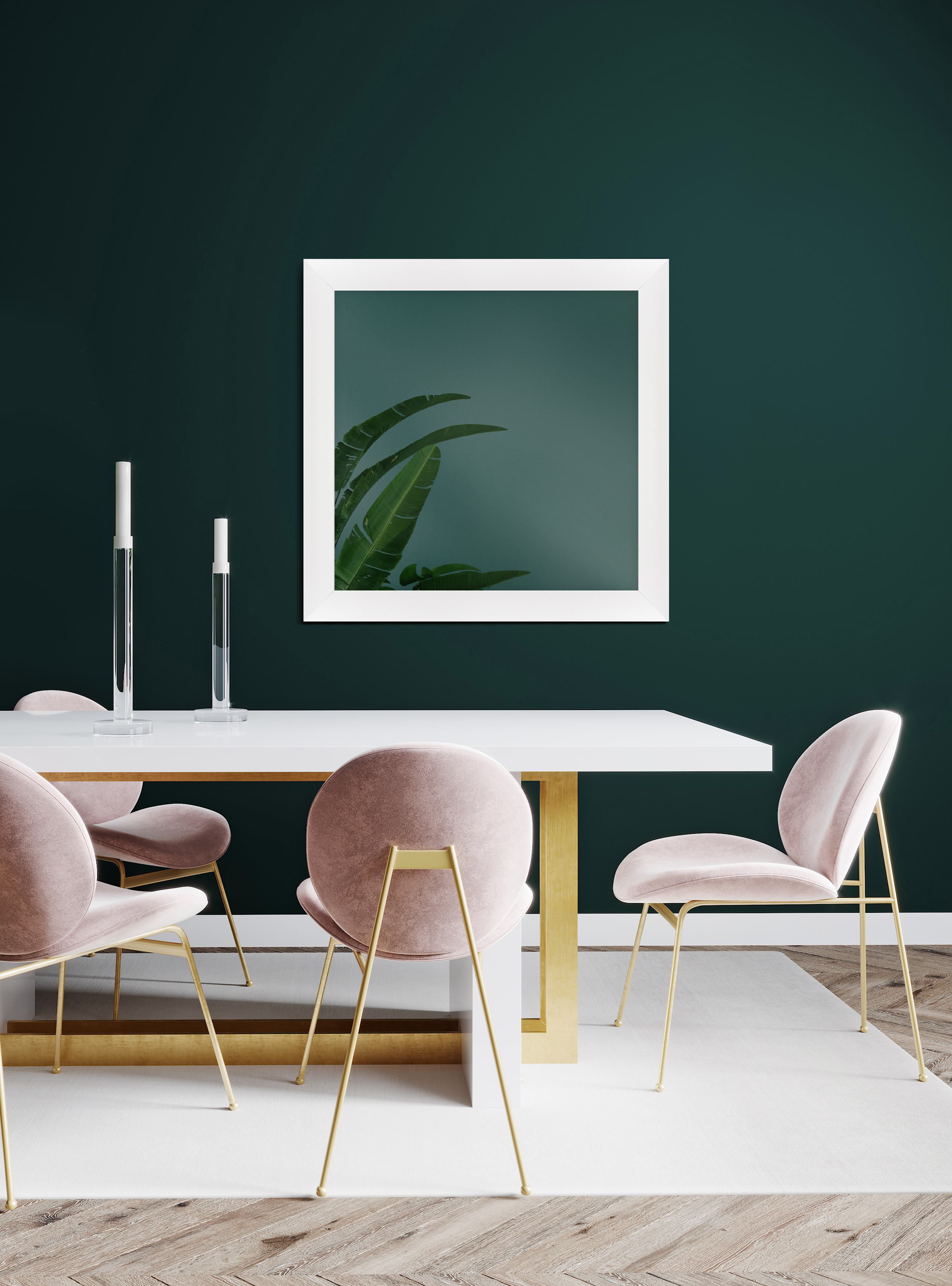 Ars Longa Toscania lustro 132x72 cm prostokątne białe TOSCANIA60120-B