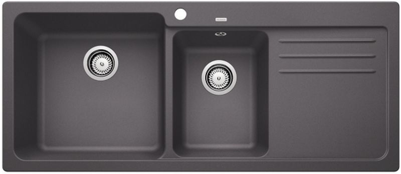 Blanco Naya 8 S zlewozmywak 116x50 cm z Silgranit PuraDur szarość skały 519655