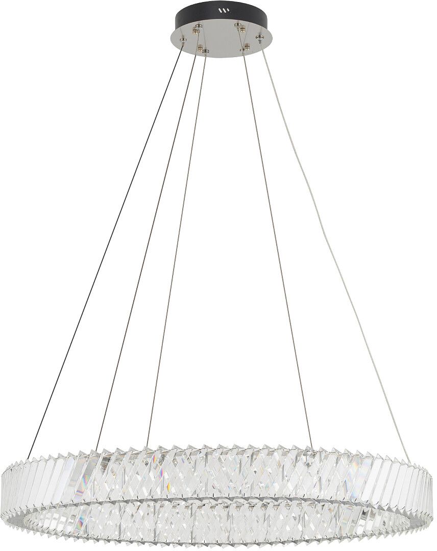 Nowodvorski Lighting Luxora Round lampa wisząca 1x38 W przezroczysta 11706