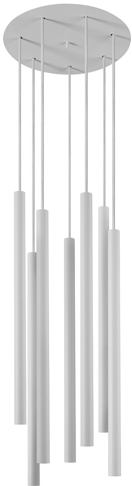 Nowodvorski Lighting Laser lampa wisząca 7x10 W biała 8918