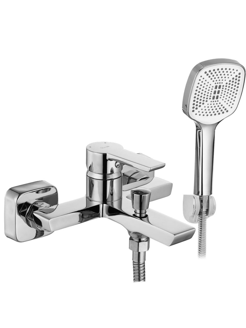 Rea Argus bateria wannowo-prysznicowa ścienna chrom REA-B8743