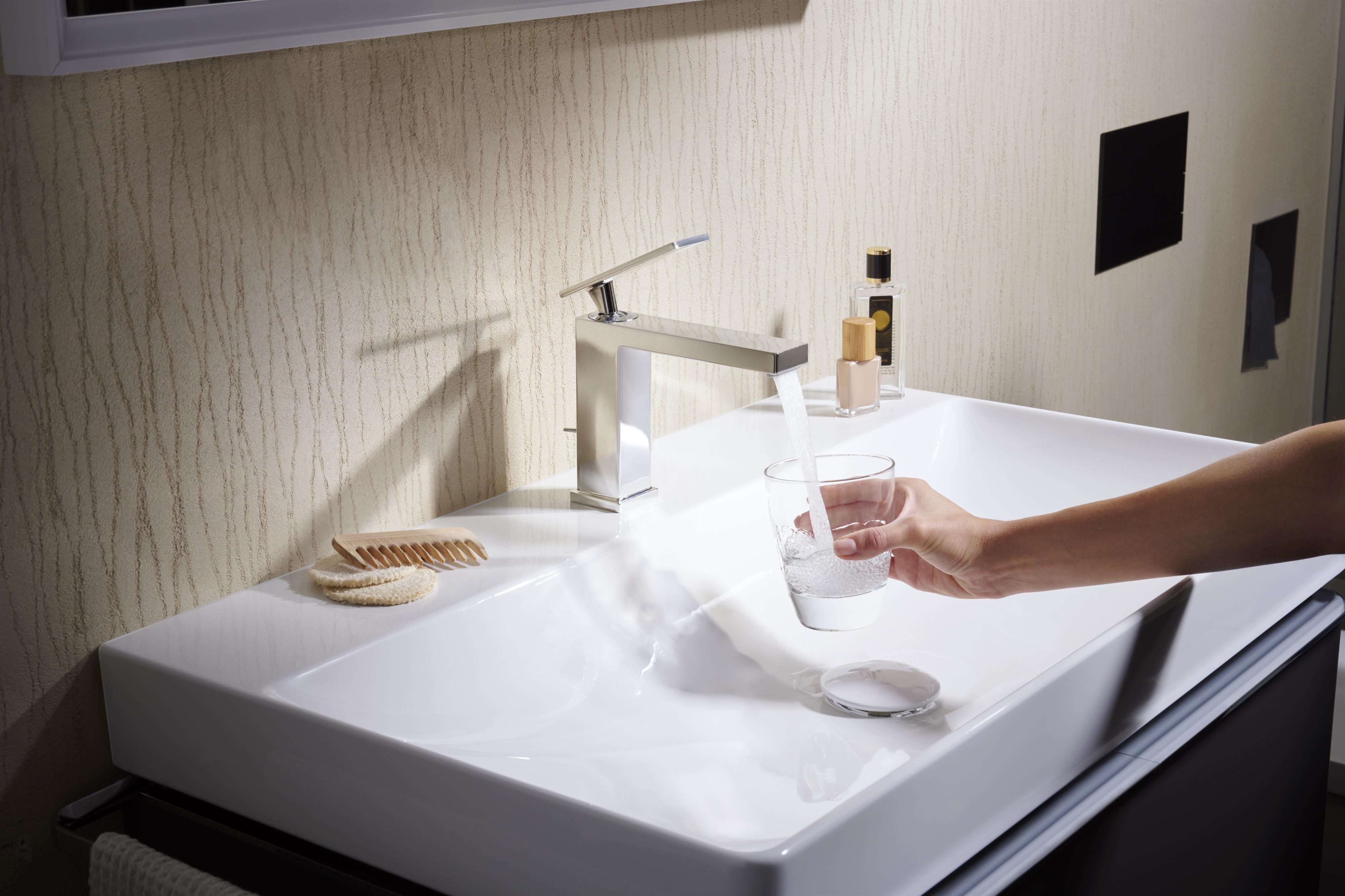 Hansgrohe Tecturis E bateria umywalkowa stojąca chrom 73010000