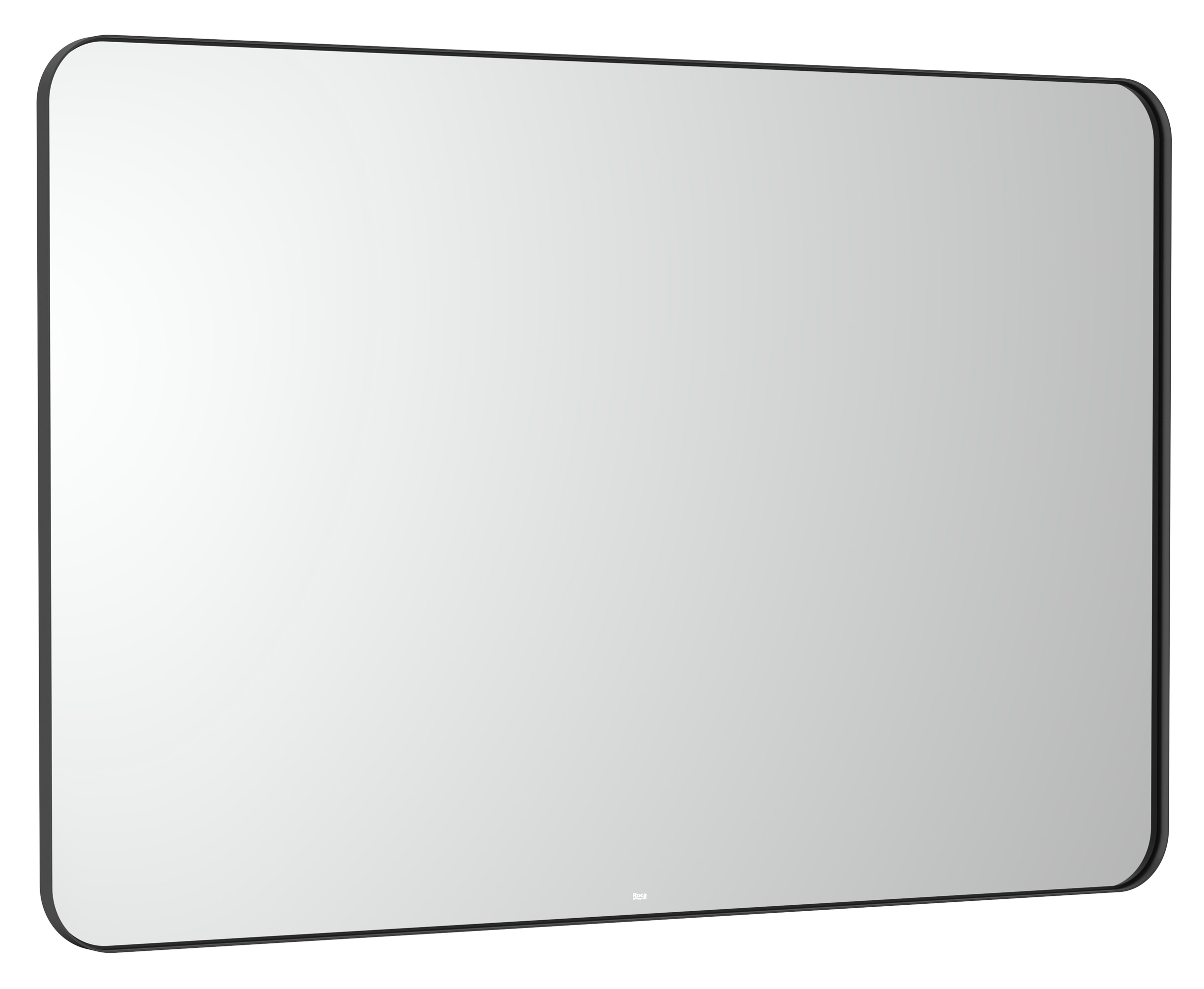 Roca Luna lustro 120x80 cm prostokątne z oświetleniem czarny A812424000