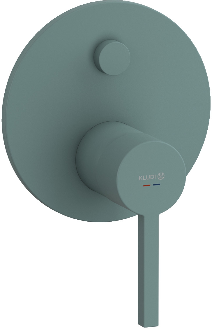 Kludi Nova Fonte Puristic bateria wannowo-prysznicowa podtynkowa morski mat 20759O315