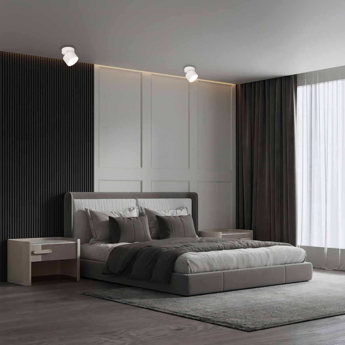 Light Prestige Kendal lampa podsufitowa 1x7 W biała LP63311SMWHmovable - Wysyłka w 24h