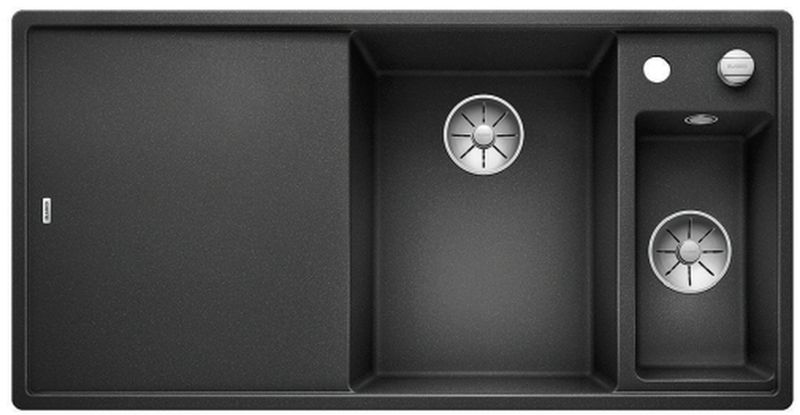Blanco Axia III 6 S zlewozmywak 100x51 cm z Silgranit PuraDur antracyt 523472