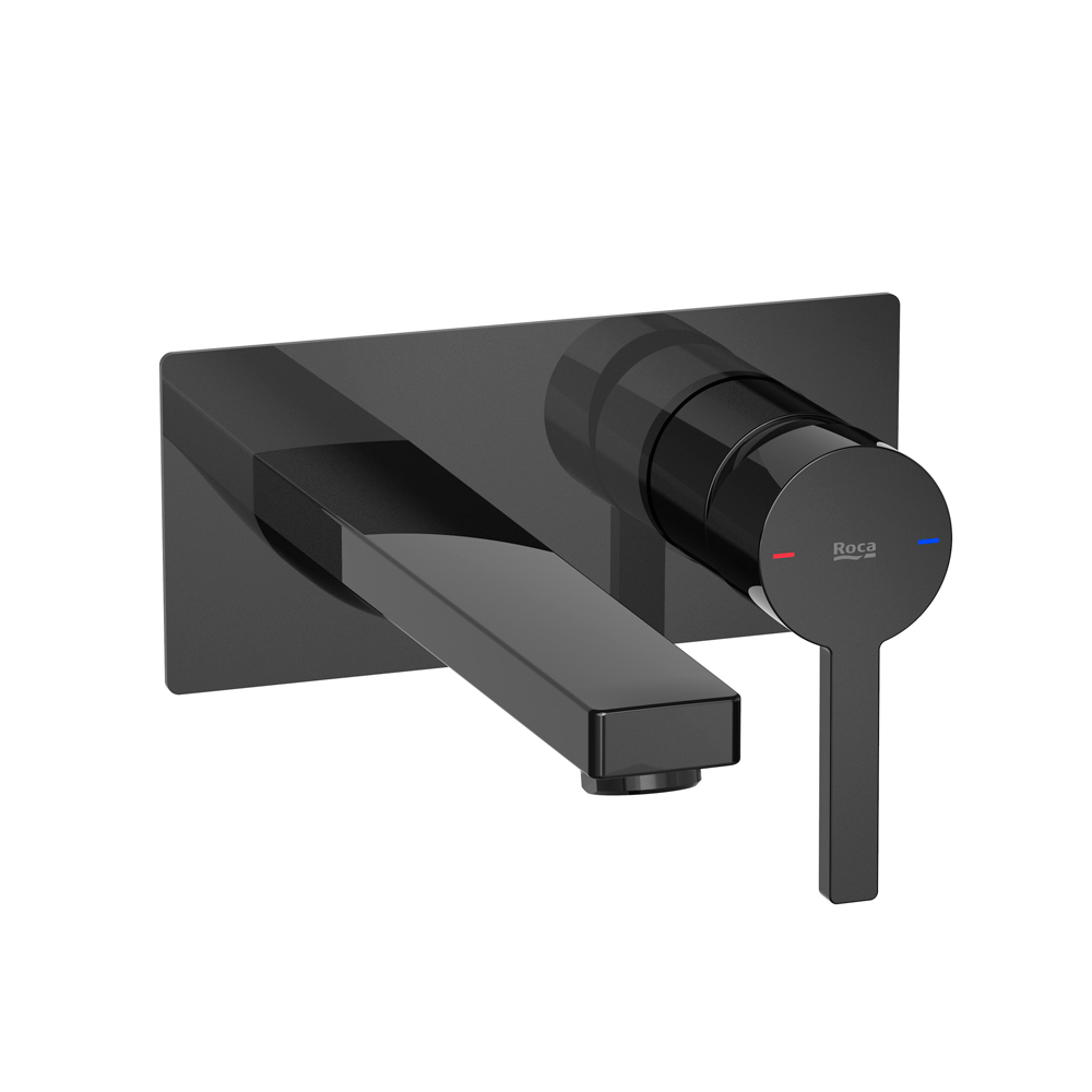 Roca Naia Black bateria umywalkowa podtynkowa czarna A5A3596CN0 - Wysyłka w 24h