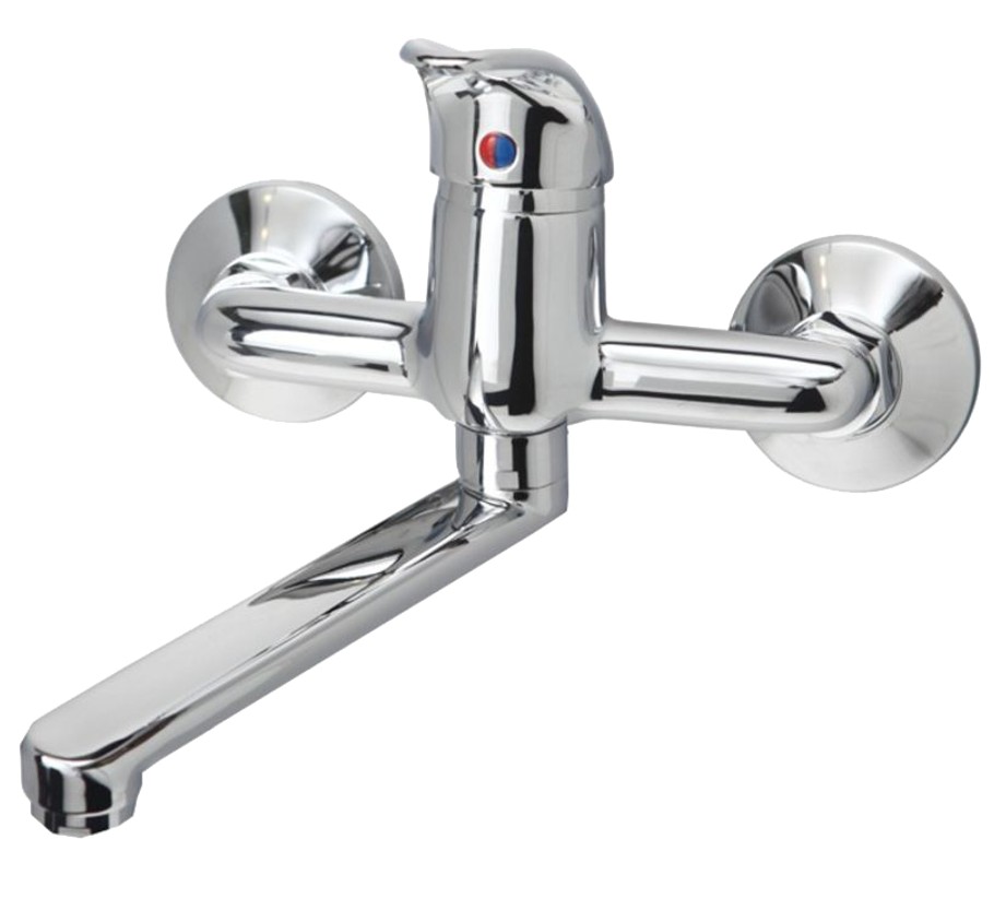 Sea-Horse Wendy bateria umywalkowa ścienna chrom BJA100