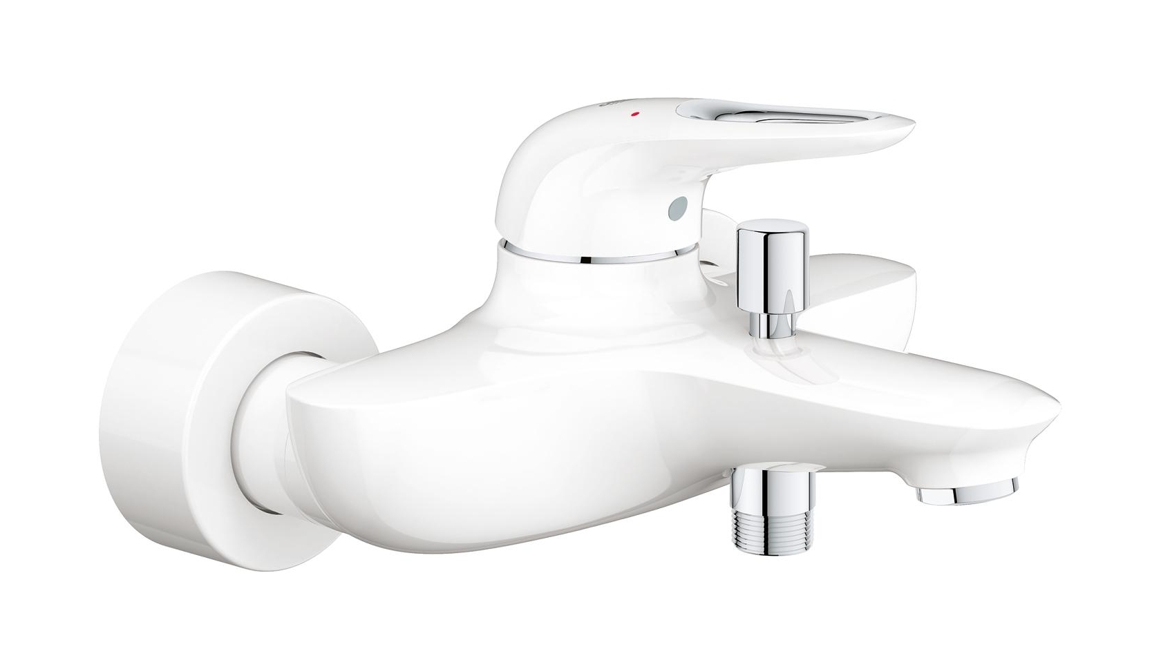 Grohe Eurostyle bateria wannowo-prysznicowa ścienna biała/chrom 33591LS3