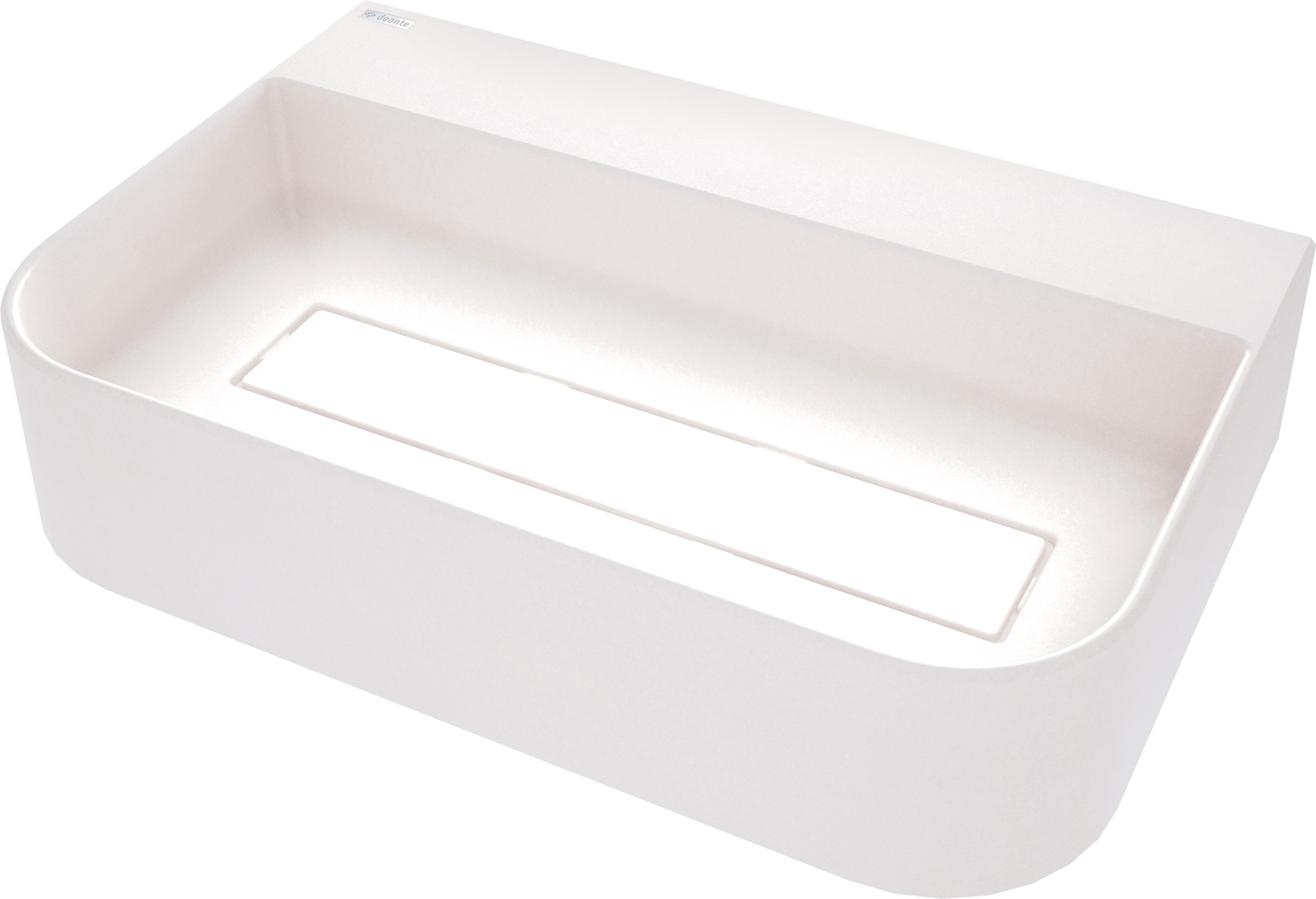 Deante Arnika umywalka 60,5x40,5 cm nablatowa biała CQA_AU6S