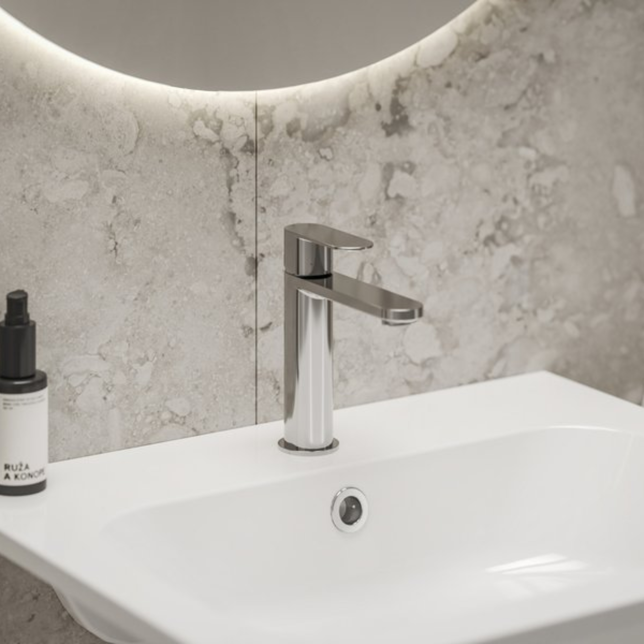 Ravak Chrome II bateria umywalkowa stojąca chrom X070448