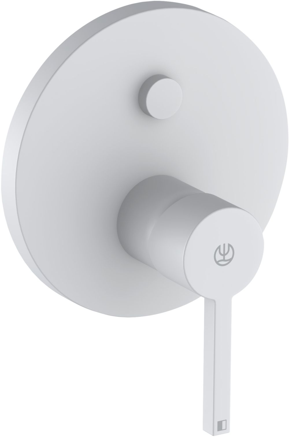 Kludi Nova Fonte bateria wannowo-prysznicowa podtynkowa biały mat 206595315