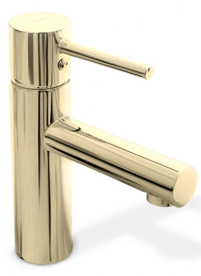 Rea Tess Gold bateria umywalkowa stojąca jasnozłoty REA-B8865