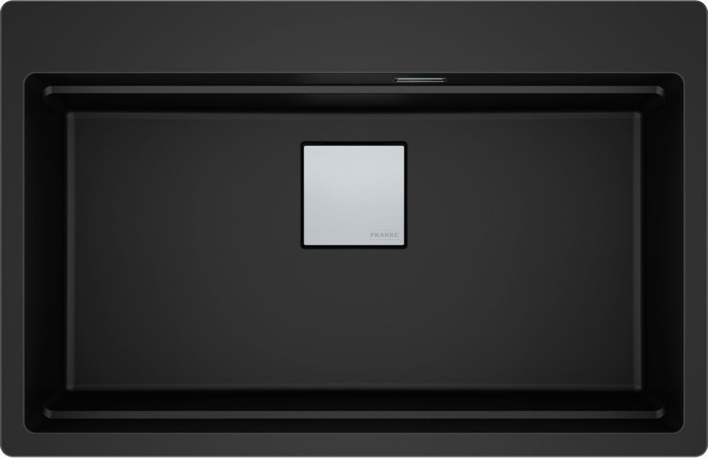 Franke Kanon KNG PRO 610-73 FTL zlewozmywak granitowy 79x51 cm czarny mat 114.0749.641