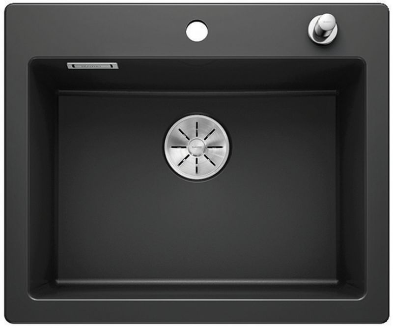 Blanco Palona 6 zlewozmywak ceramiczny 61,5x51 cm PuraPlus czarny 524738