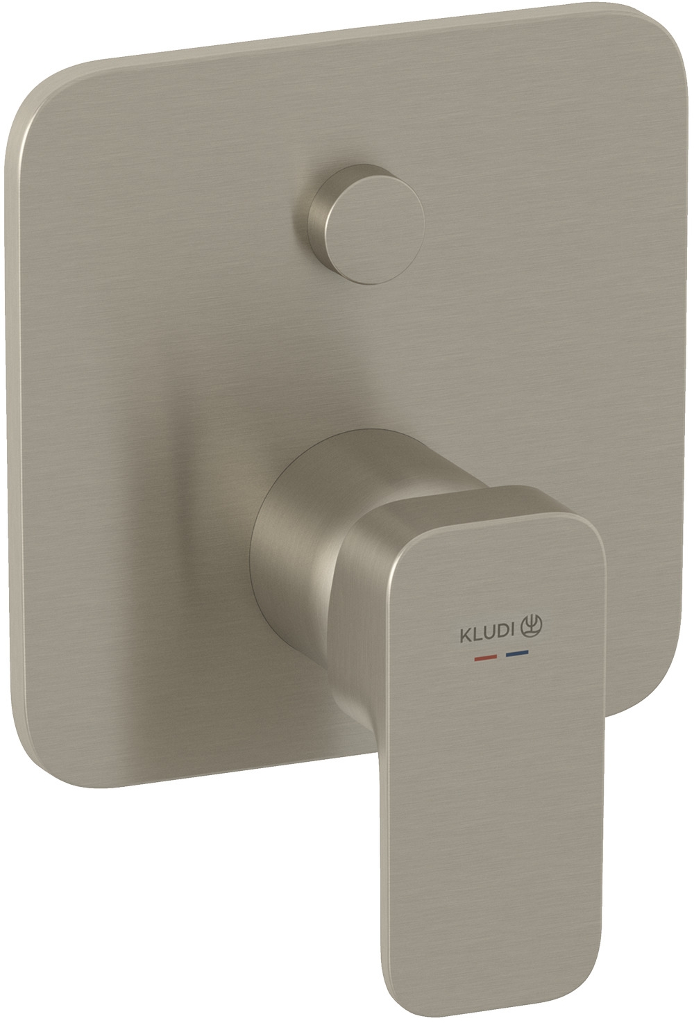 Kludi Renon bateria wannowo-prysznicowa podtynkowa nikiel szczotkowany 42759N575