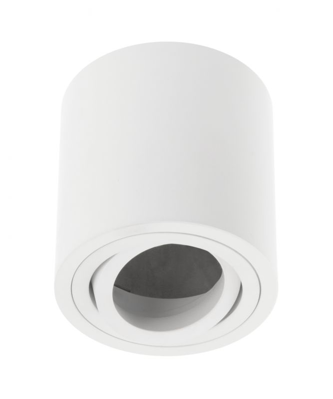 GTV Aveiro lampa podsufitowa 1x20 W biała OS-AVB8090OK1-10