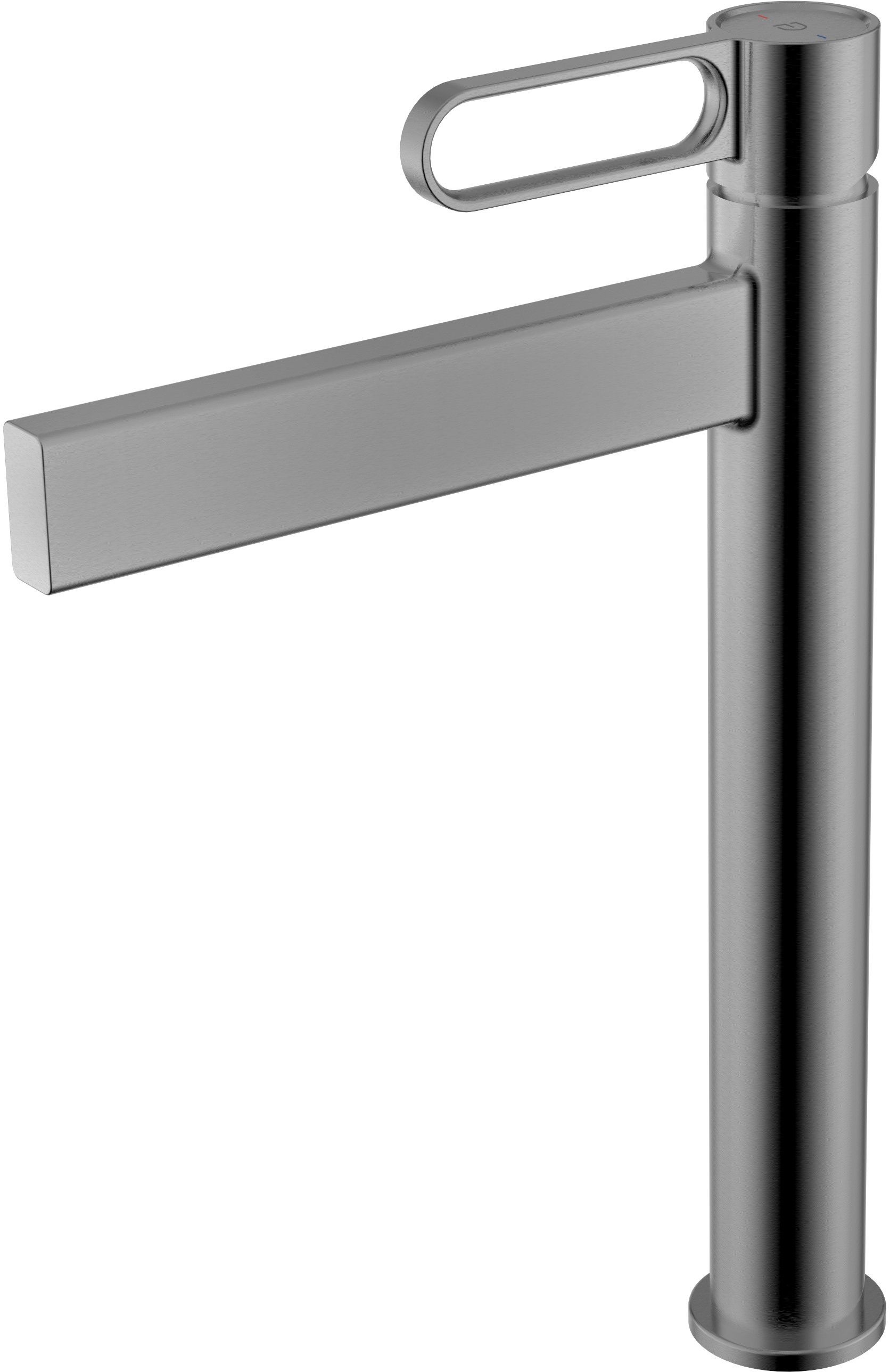 FDesign Zaffiro bateria umywalkowa stojąca wysoka gun metal FD1-ZFR-2L-04