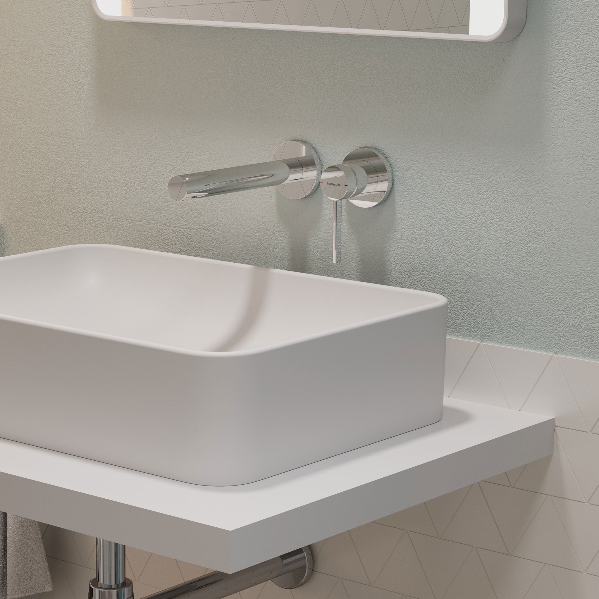 Hansgrohe Zesis S bateria umywalkowa podtynkowa chrom 74750000 - Wysyłka w 24h