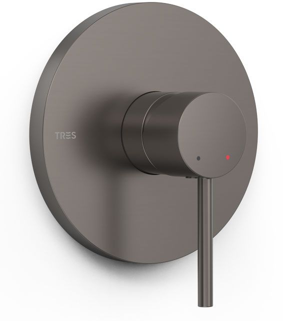 Tres Rapid Box bateria prysznicowa podtynkowa grafitowa 26227810GR