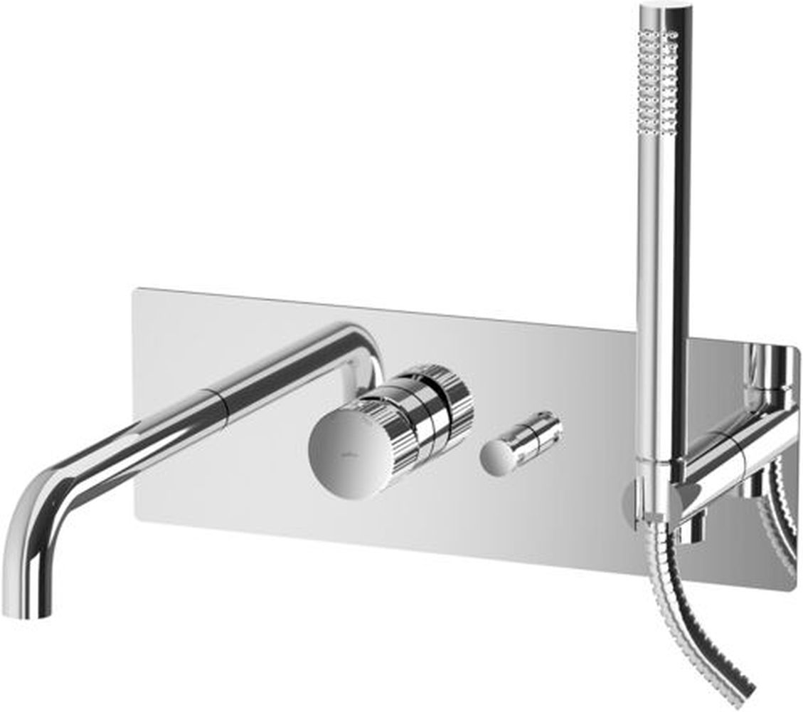 Paffoni Jo bateria wannowo-prysznicowa podtynkowa chrom JO001CR