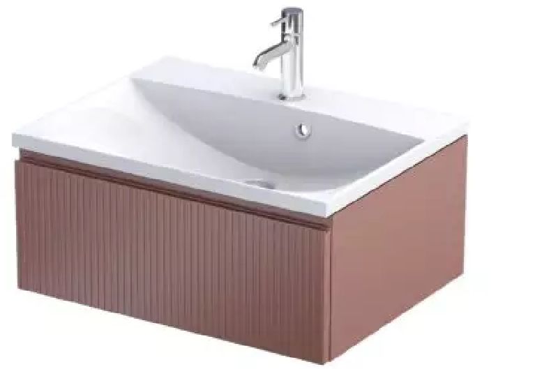 Oristo Brylant szafka 59,6x45,5x25 cm podumywalkowa wisząca czerwony mat OR36-SD1S-60-19R