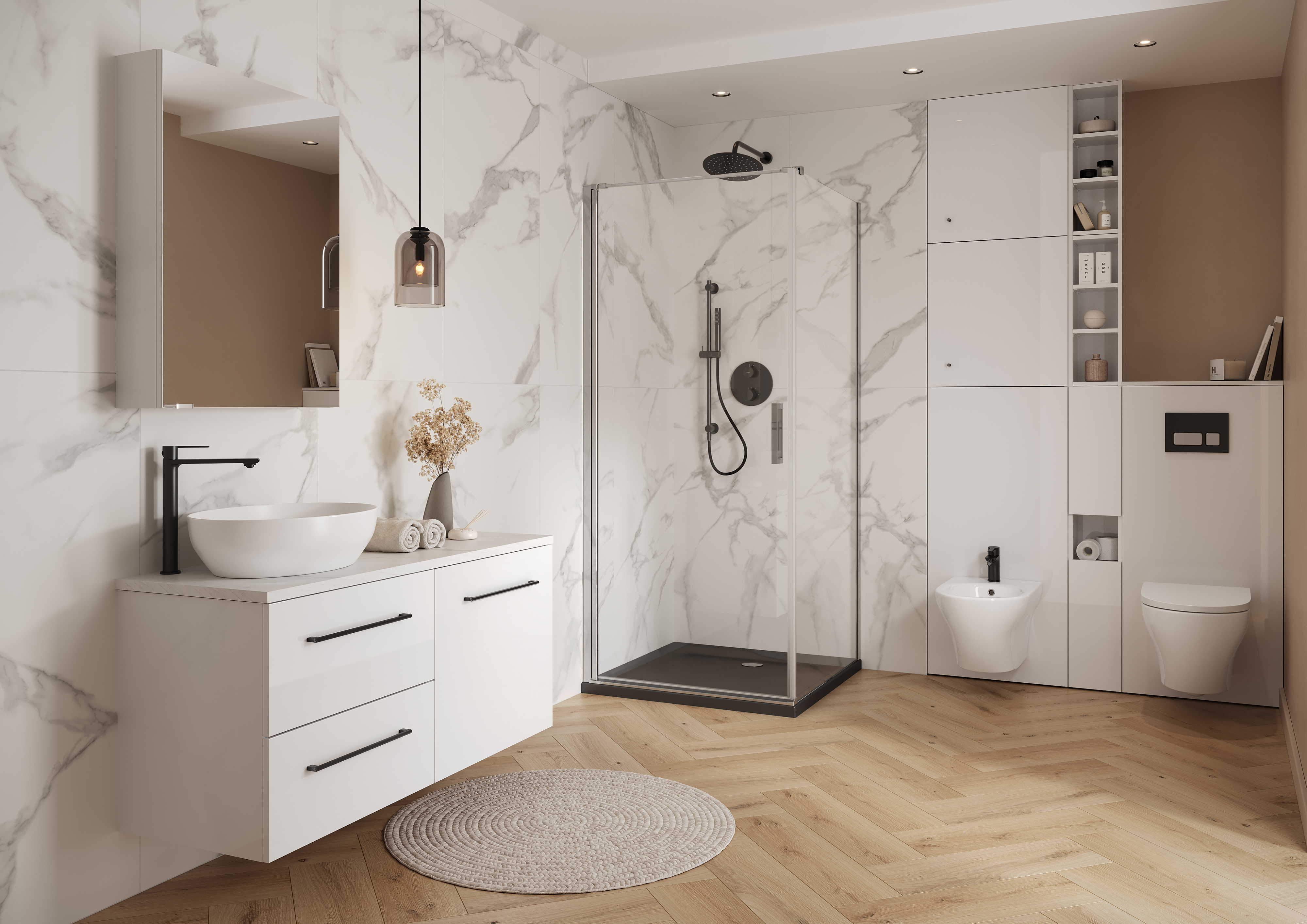 Meissen Keramik Farva umywalka 50x38,5 cm prostokątna nablatowa biała K712-025