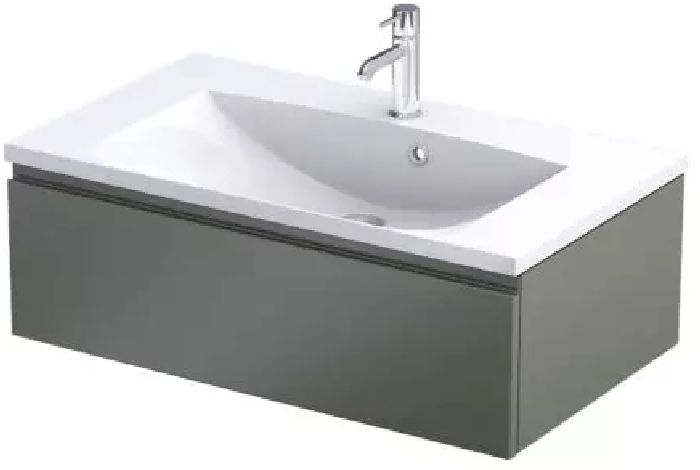 Oristo Brylant szafka 80 cm podumywalkowa wisząca zielony mat OR36-SD1S-80-17