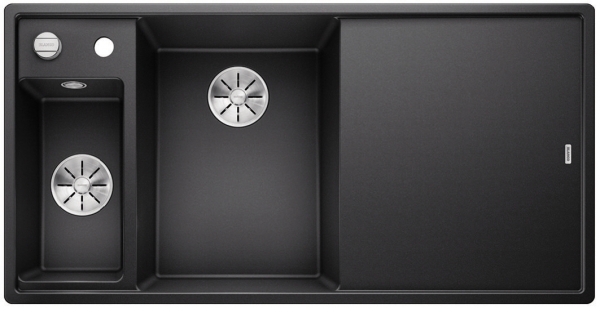 Blanco Axia III XL 6 S zlewozmywak 100x51 cm z Silgranit PuraDur antracyt 524653
