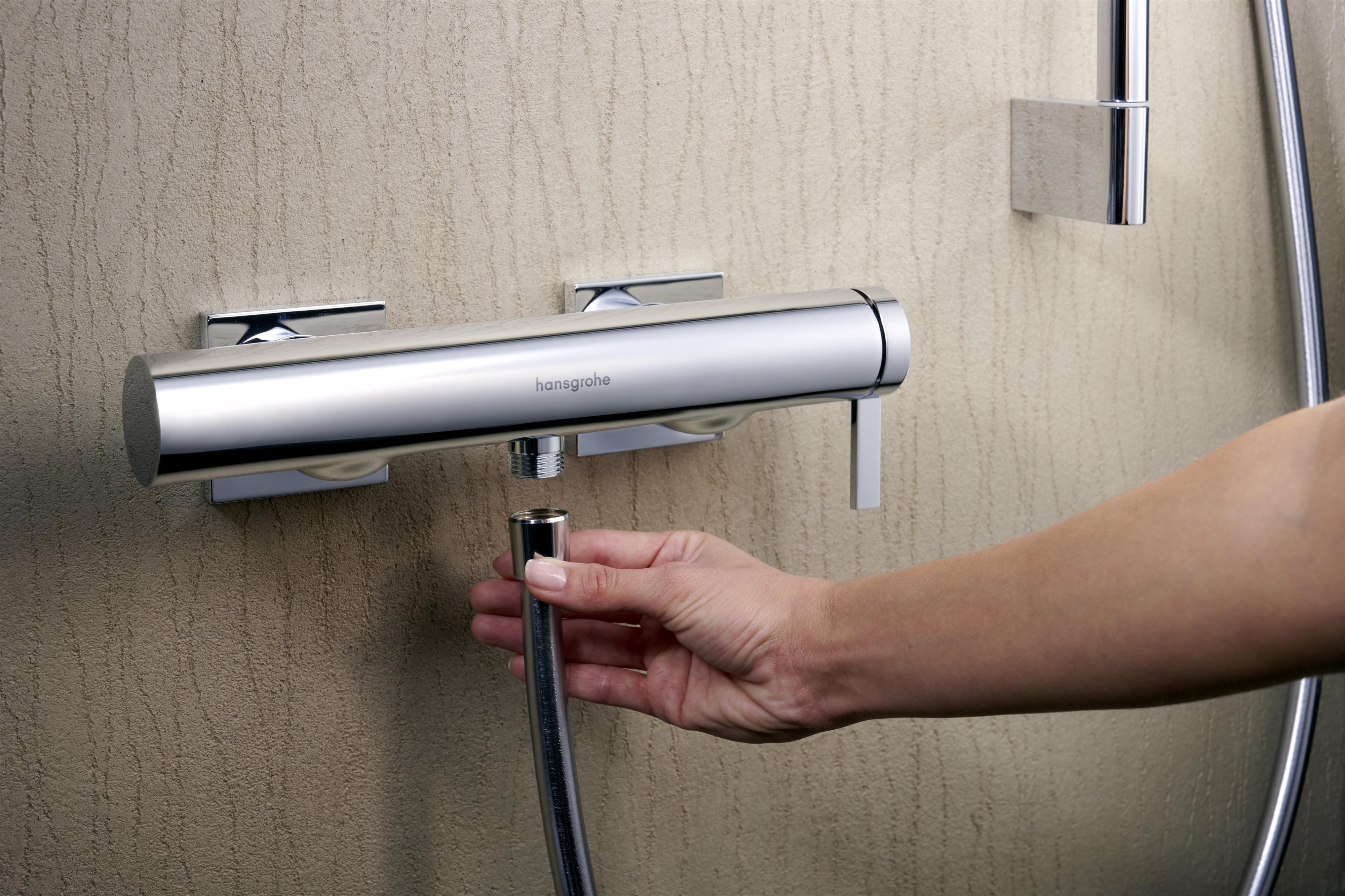 Hansgrohe Tecturis E bateria prysznicowa ścienna chrom 73620000