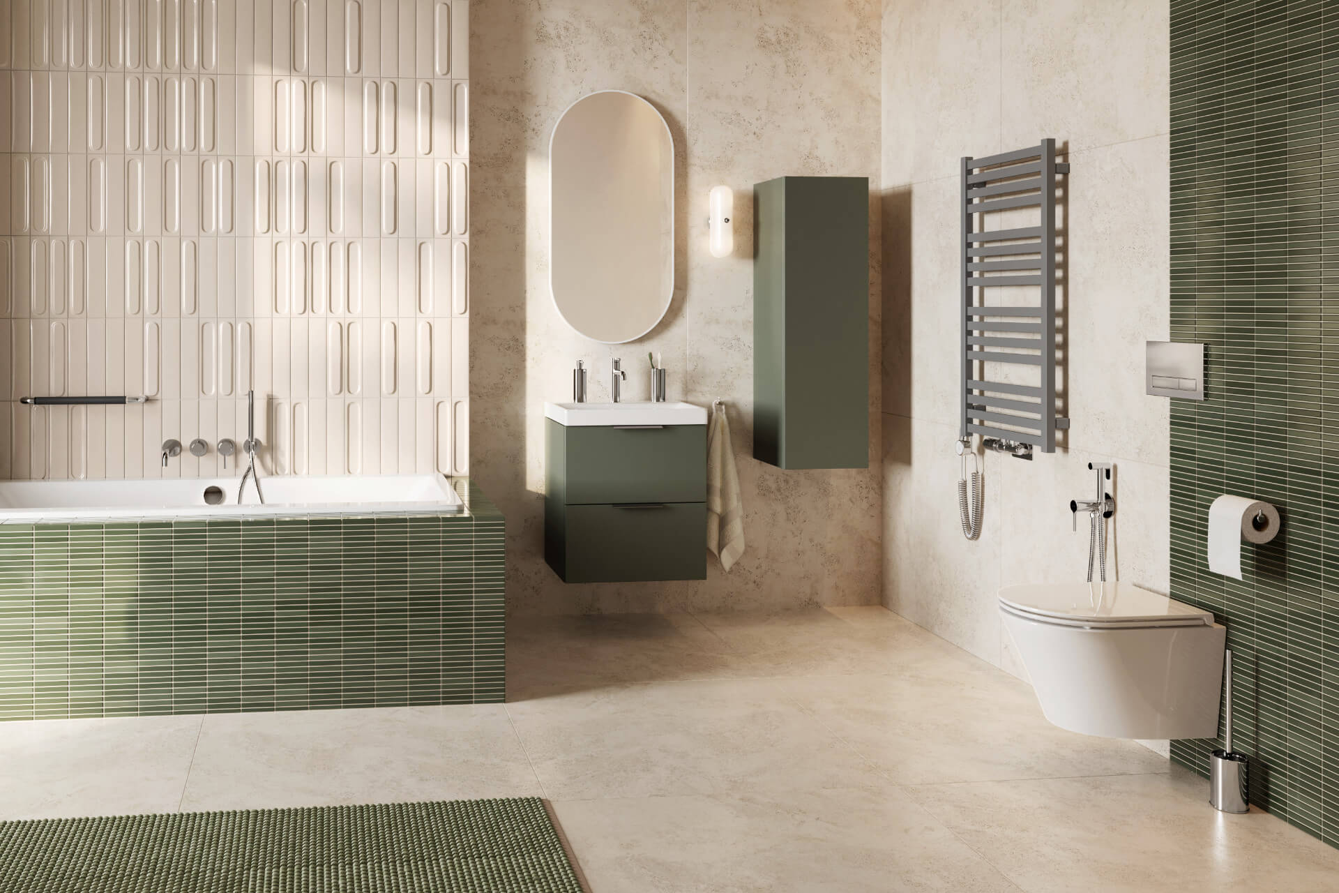 Excellent Caldo zawór zespolony termostatyczny chrom GREX.CA50.L.ZT.CR