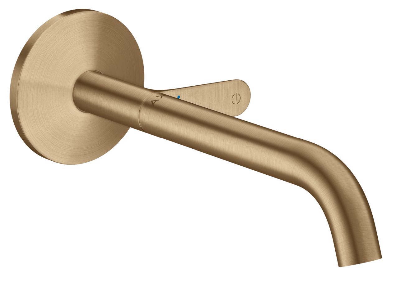 Axor One bateria umywalkowa podtynkowa brąz szczotkowany 48112140