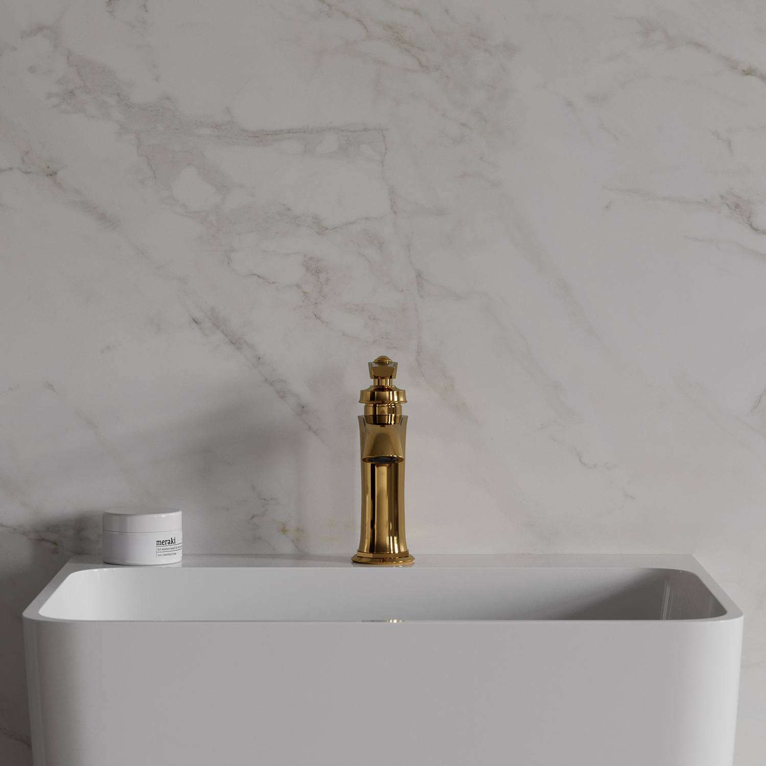 Omnires Armance bateria umywalkowa stojąca złota AM5210GL - Wysyłka w 24h