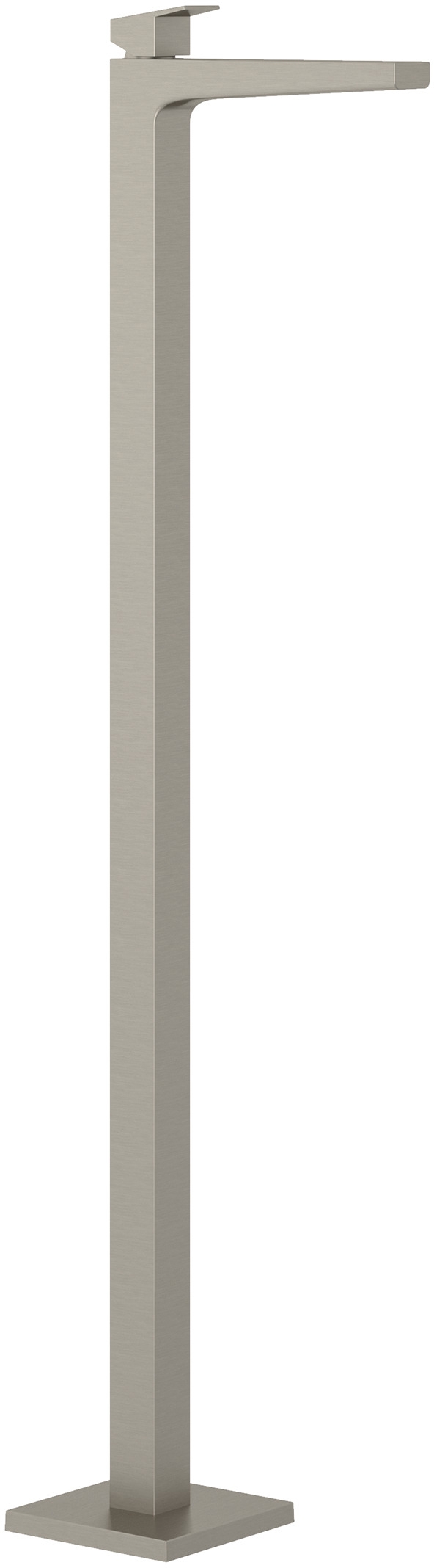 Kludi Decus bateria umywalkowa podłogowa nikiel szczotkowany 54595N575