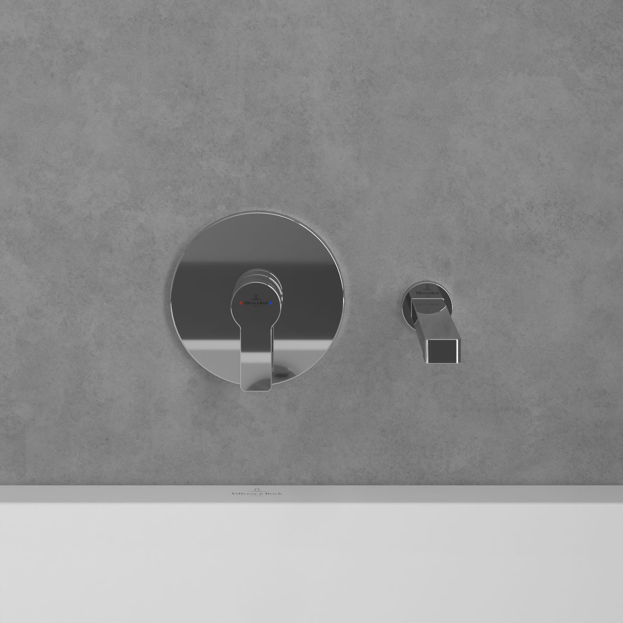 Villeroy & Boch Architectura bateria prysznicowa podtynkowa chrom TVS10335200061 - Wysyłka w 24h