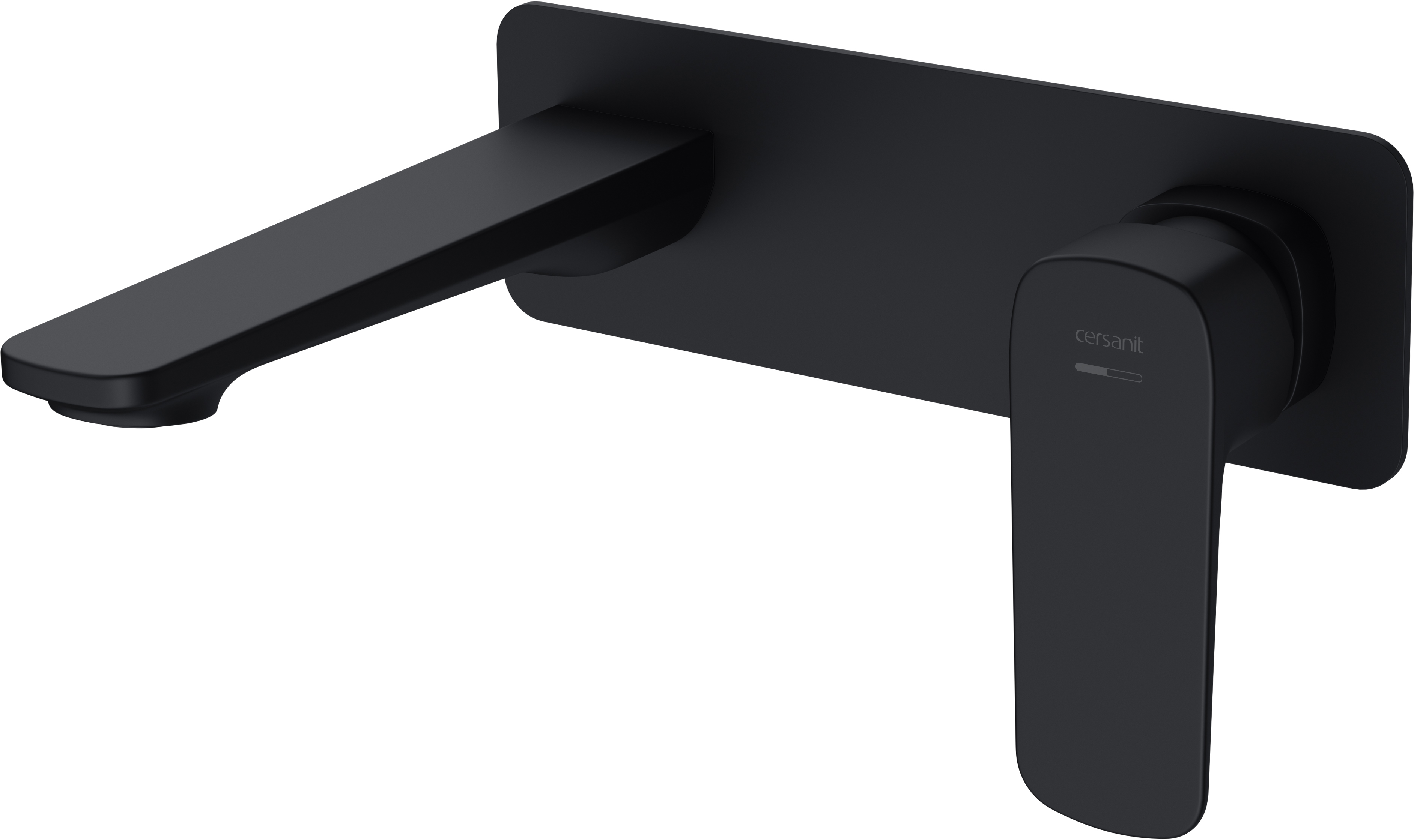 Cersanit Larga bateria umywalkowa podtynkowa czarny mat S951-385