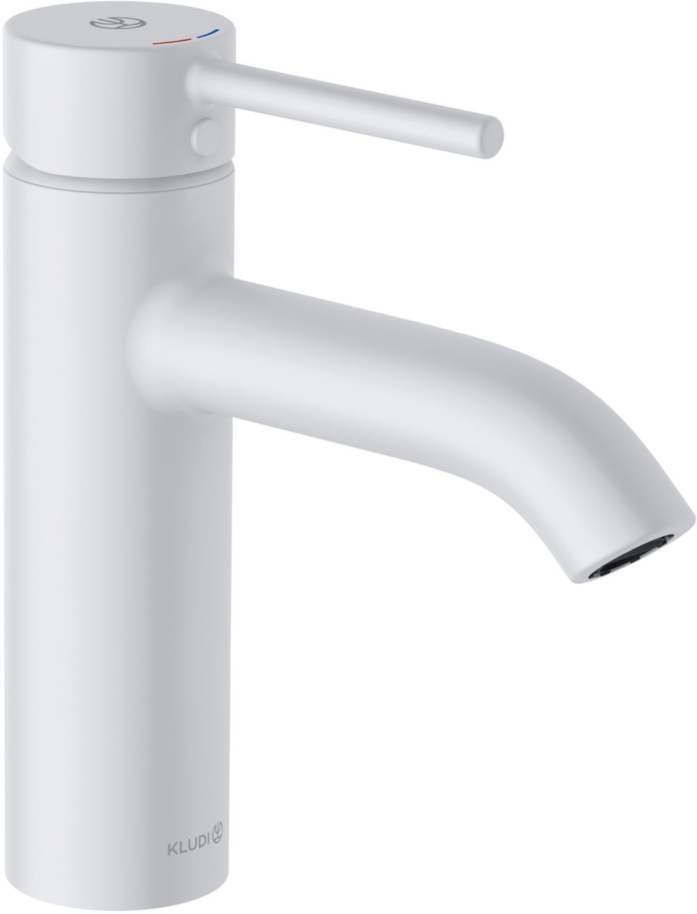 Kludi Bozz bateria umywalkowa stojąca biały mat 382885376