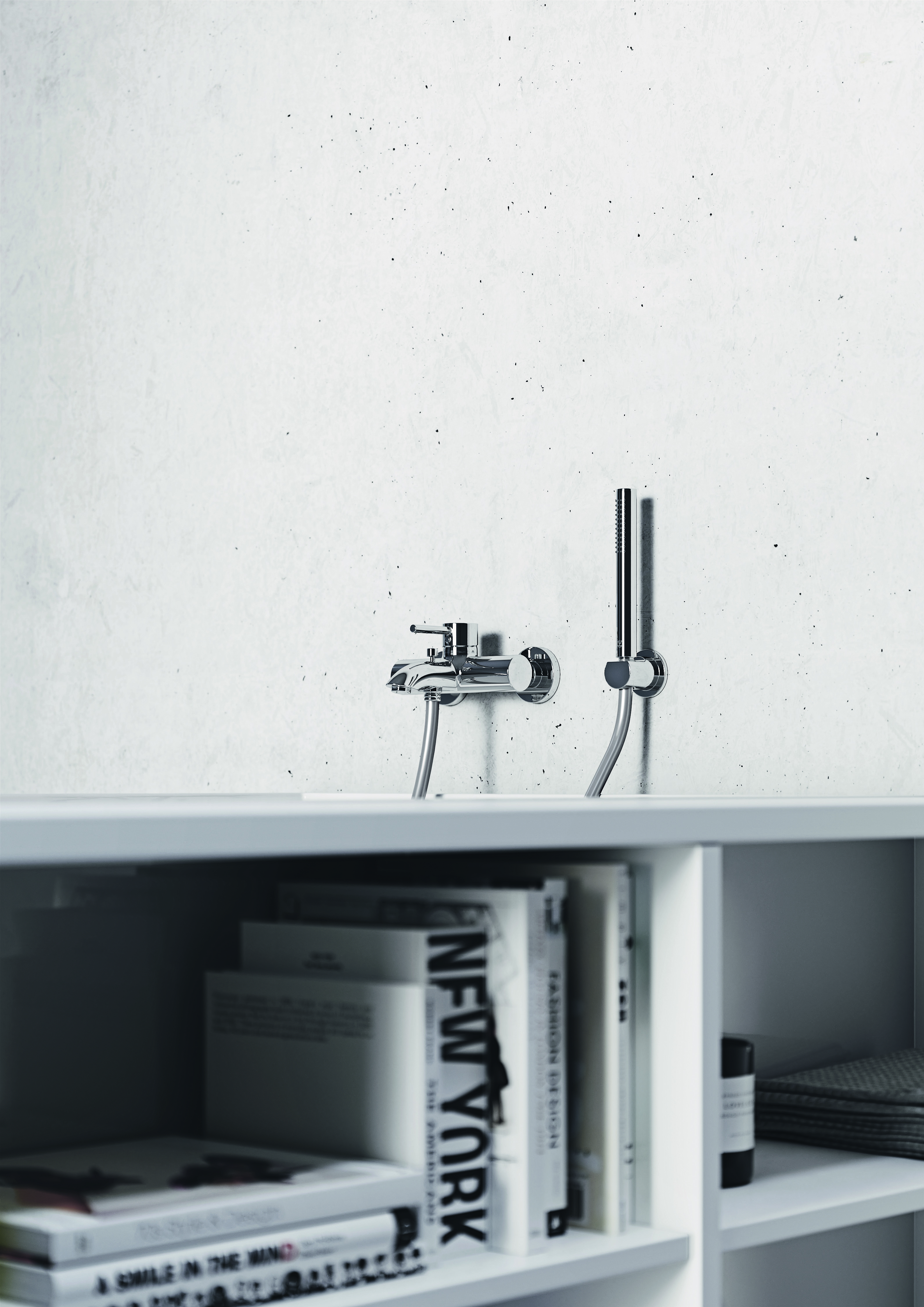 Kludi Bozz bateria wannowo-prysznicowa ścienna chrom 386910576 - Wysyłka w 24h